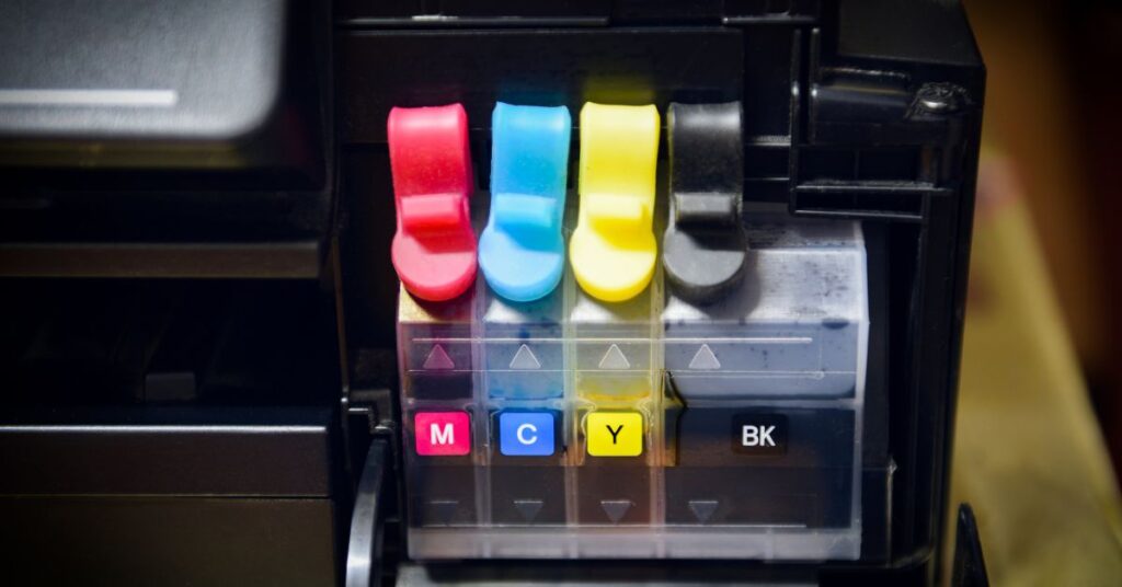 Farve og blækpatroner til printer